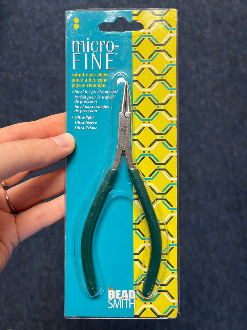 Beadsmith Micro Fine Round Nose Pliers