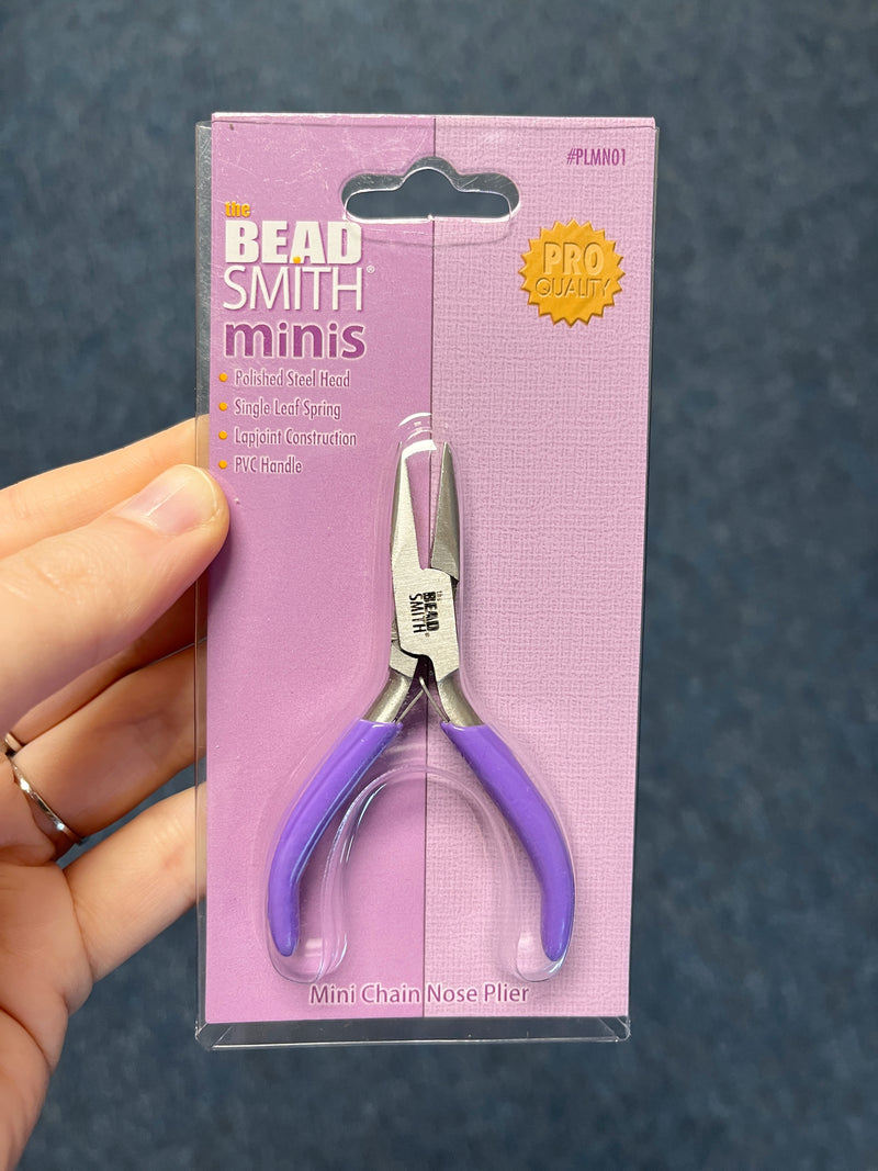 Beadsmith Mini Chain Nose Pliers