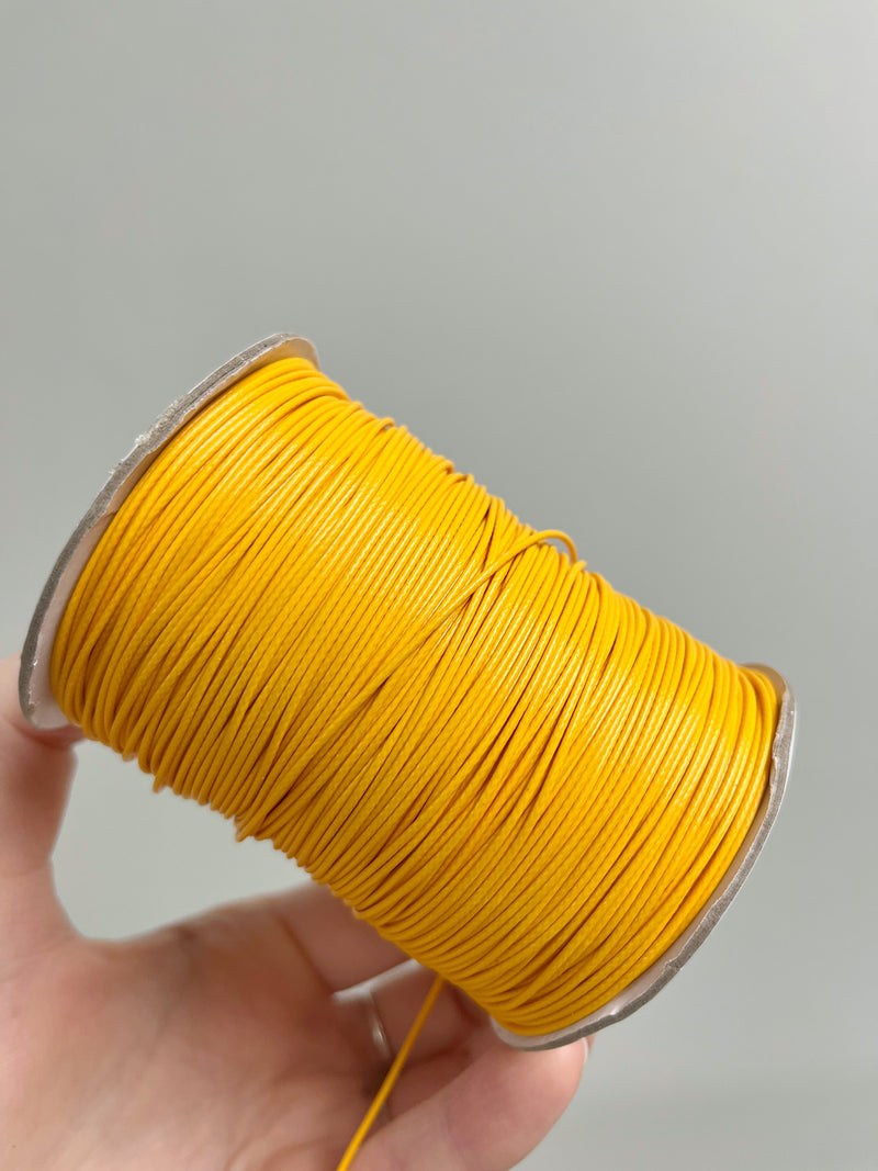 Merigold Waxed Polyester Cord, 1mm Silk Cord (R3)