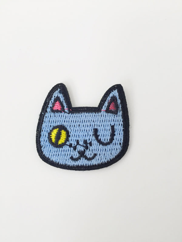 Cartoon Cat Iron-on Patch, Animal Applique