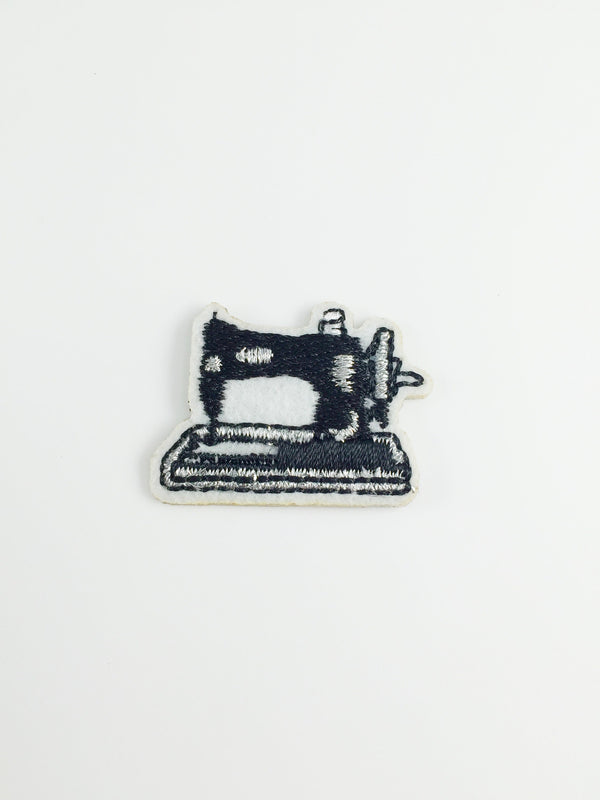 Tiny Sewing Machine Iron-on Patch, Seamstress Tailors Gift